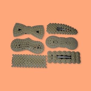 Pearls N Hair Clips Set